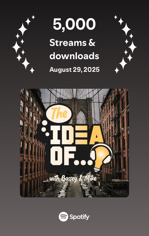 Bit by bit… Thanks to everyone for tuning in. If you’re not familiar, get familiar… podcasts.apple.com/us/podcast/the…