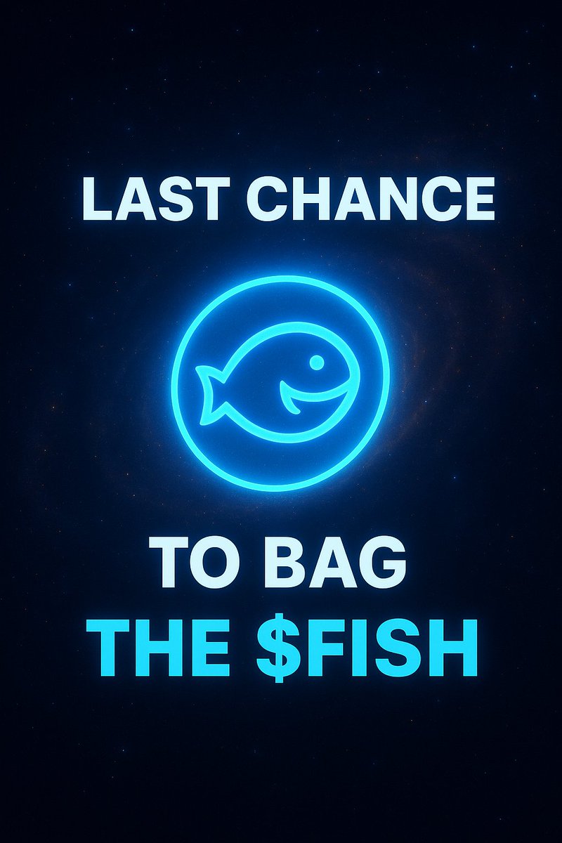 🐟🚀 The next chapter of TON belongs to $FISH.

We burned. We rose. We’re not stopping.

This is the last chance before the wave lifts us beyond reach. 🌊💎

Miss this, and you’ll be telling stories, not counting profits.