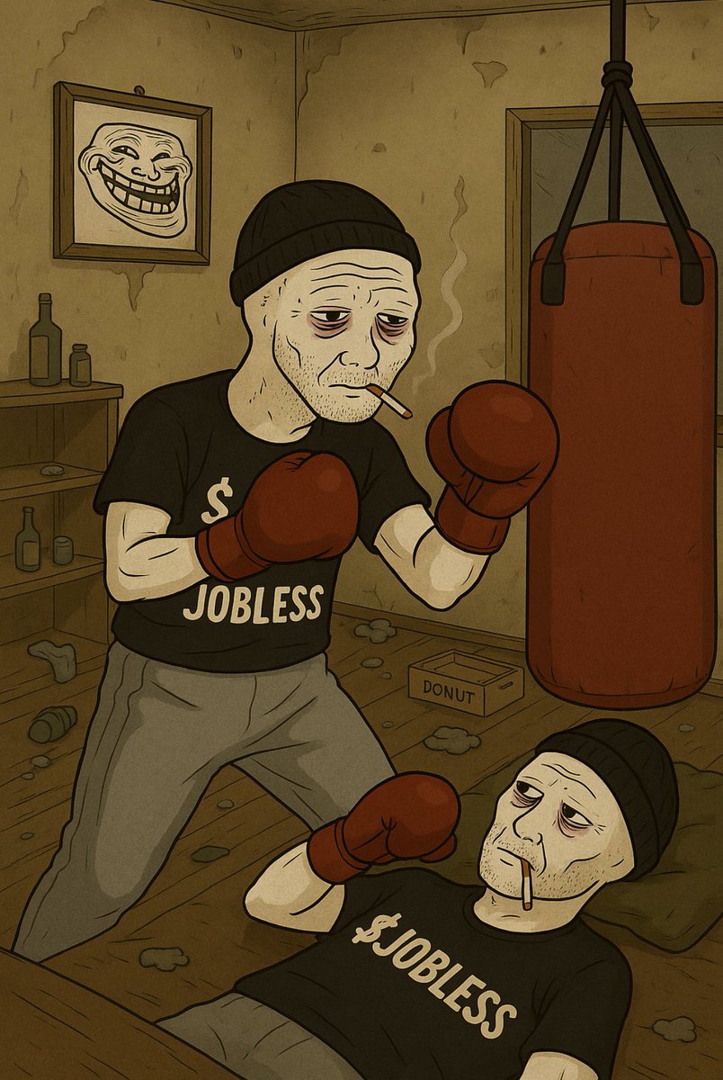 <a href="/CoinDesk/">CoinDesk</a> And $JOBLESS claims are up. 
The chart speaks for itself.  
After the CTO at the bottom, we are fighting our way to the top of all coins on $SOLANA. 
Join us and become unemployable or don’t join and stay 9-5. 

CXbypcjnbV7A5b6XqfkUCUkLiD3czHXoxAsWBYa4pump