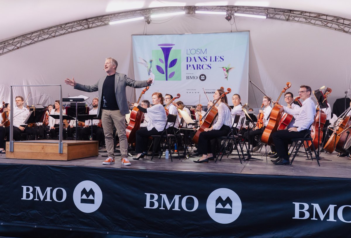 tafaline's tweet photo. This year’s Orchestre symphonique de Montréal concert in the parks series brought people together in public parks in Montreal and outside the city to experience the joys of classical music – proving once again the power of music to unite, spark, and strengthen communities. https://t.co/OjfWpdd7rr