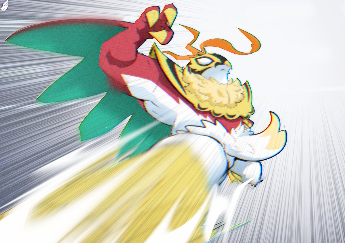 Art7Drag's tweet image. 🔥 The ring trembles! 🔥  
 **Mega Hawlucha** — fiercer, faster, and ready to claim the sky. 🦅⚡  
#Pokemon #MegaHawlucha #Fanart #PokemonLegendsZA #PokemonTCGPocket