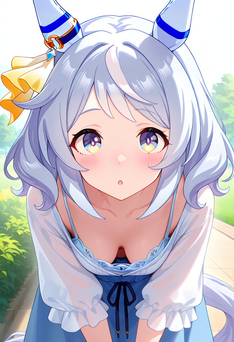 redaiippan's tweet photo. ヒシミラクル
「どうかしましたか？」
#AIart https://t.co/A1xWS2Gm3c