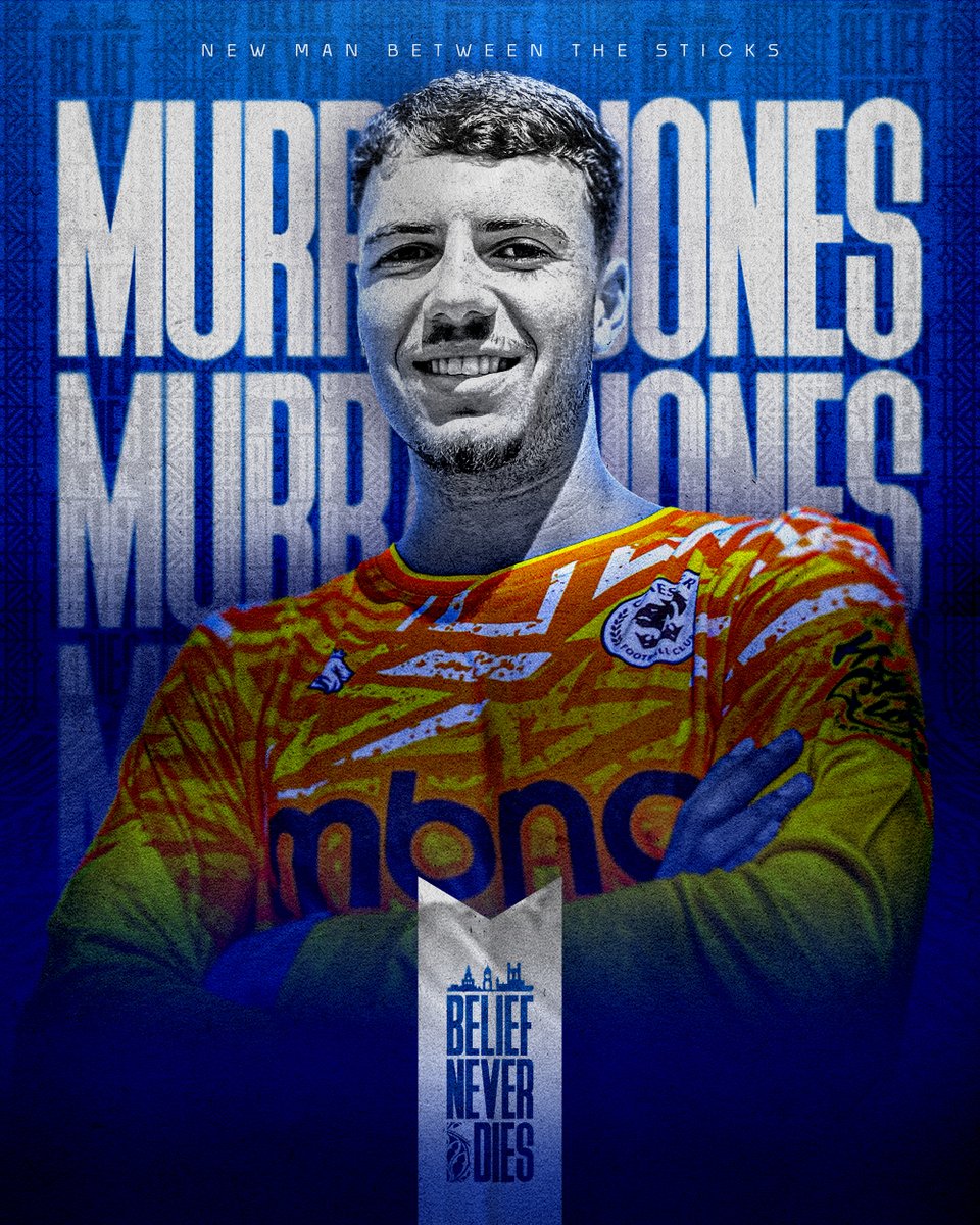 🖊️ #ChesterFC are delighted to announce the signing of goalkeeper George Murray-Jones from Nottingham Forest on a loan deal until January 2026.

#BeliefNeverDies 💙