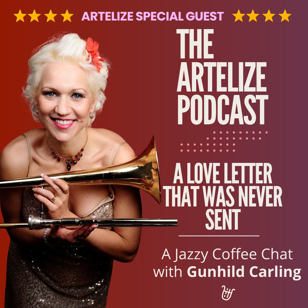 A love letter that was never sent...
 Gunhild Carling jazz magic for you!
🎧 Watch the full episode here: 

YouTube : eu1.hubs.ly/H0mGH3r0

Spotify:
eu1.hubs.ly/H0mGH-l0
#TheArtelizePodcast #GunhildCarling #PostmodernJukebox