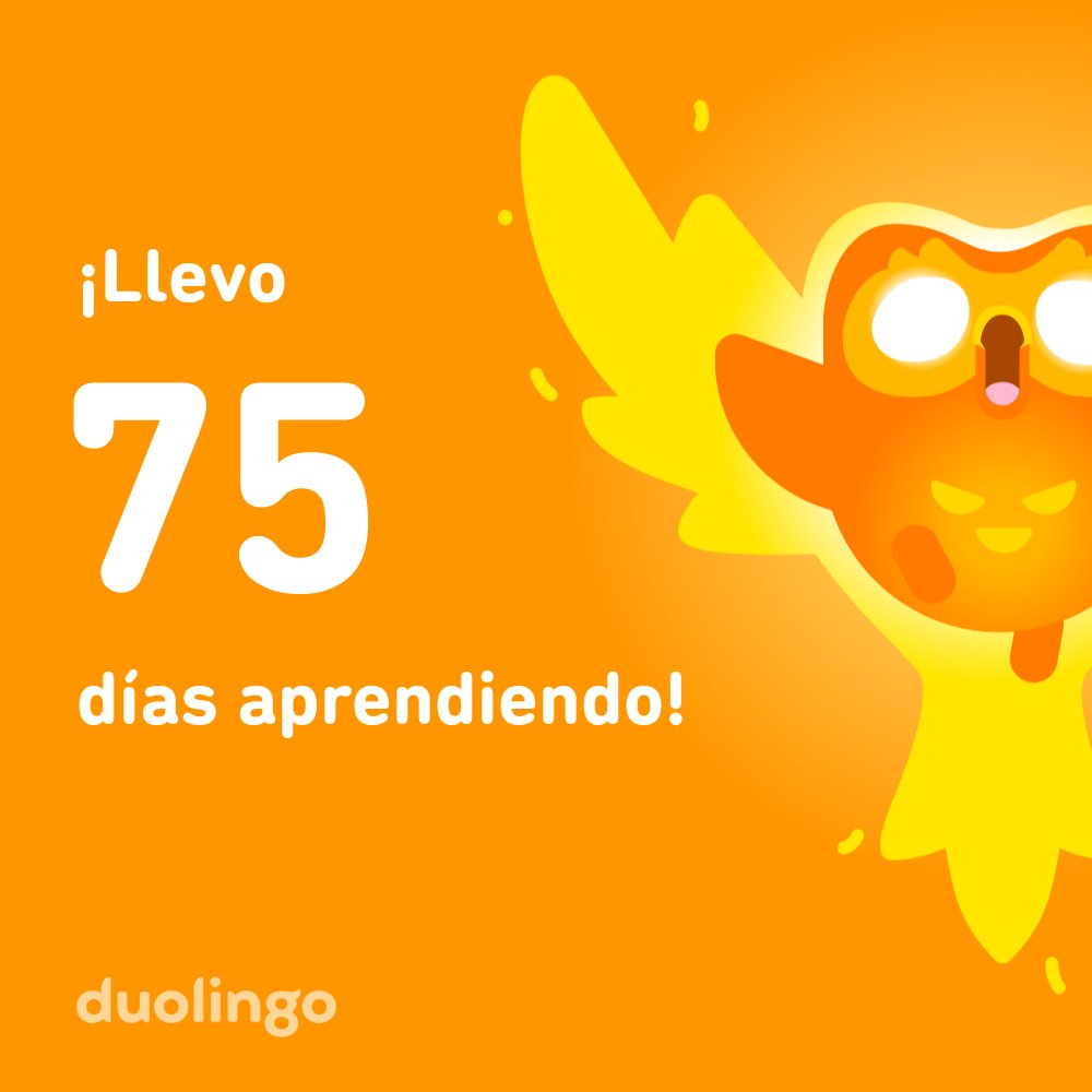 ¡Aprende un idioma gratis conmigo! Duolingo es divertido y efectivo. Aquí está mi invitación: invite.duolingo.com/BDHTZTB5CWWKSK…