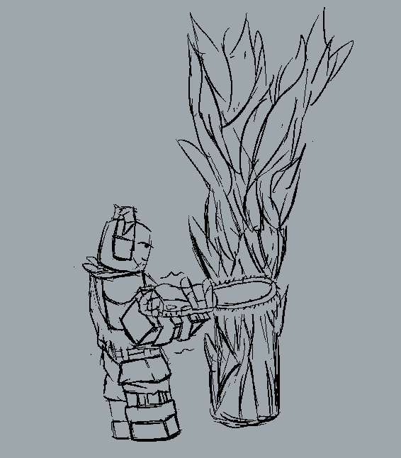 I think she's pretty neat 
heres a little doodle
