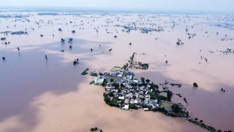 Punjab is literally in deep waters. As villages battle rising waters, nearly 3 lakh acres of cultivated farm lands lie submerged. More than 400 villages hit with devastation. Not just a natural event, repeated floods are surely a 'man-made' disaster.