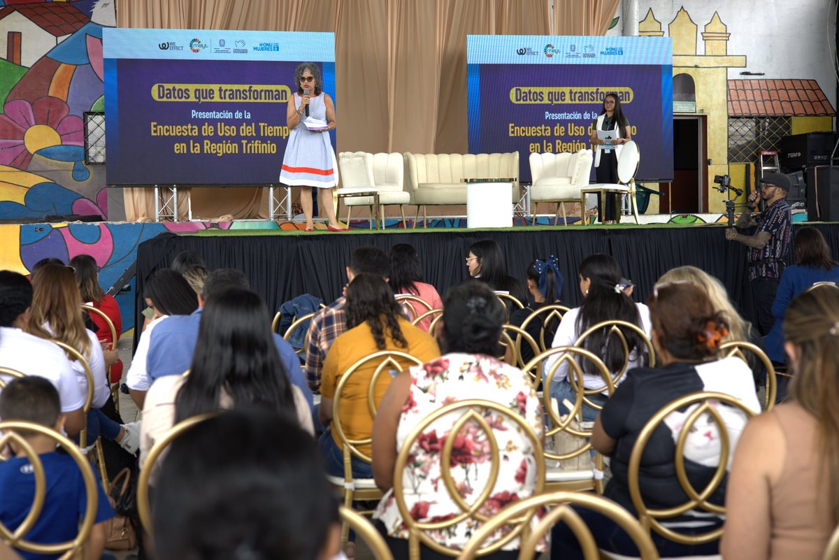 onumujereshn's tweet image. 🧵1/
📊 We Effect realizó el FORO: DATOS QUE TRANSFORMAN, donde se presentaron los resultados de la Encuesta de Uso del Tiempo en la región del Trifinio Centroamericano.
#DatosQueTransforman #ElCuidadoSeComparte