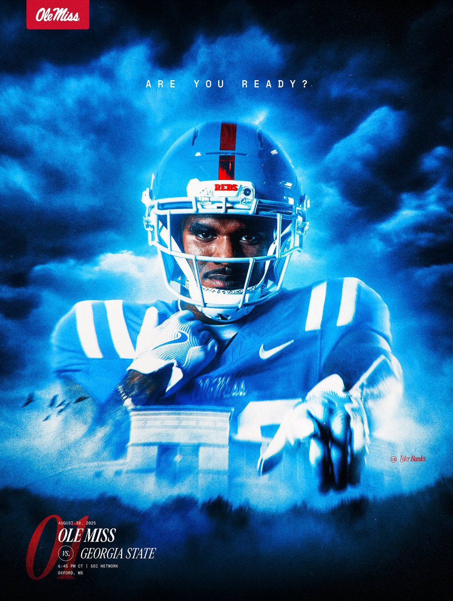 I will be at Ole Miss Tomorrow 🔵🔴!