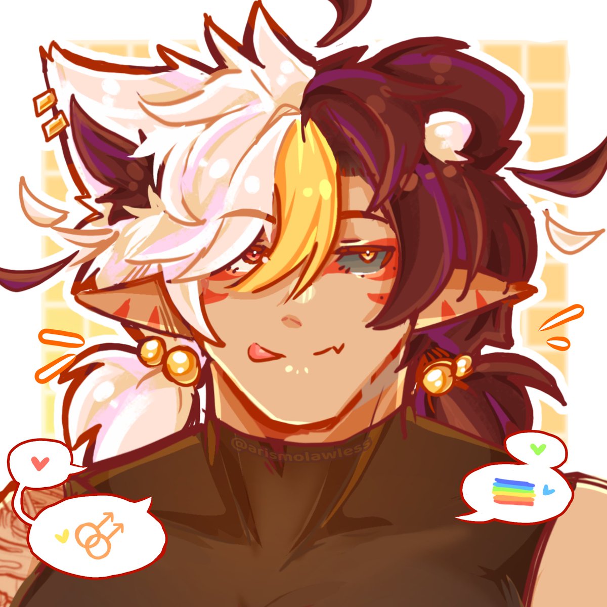 ₍^ >ヮ<^₎☆*

#ocart #artmoots #drawing #originalcharacter