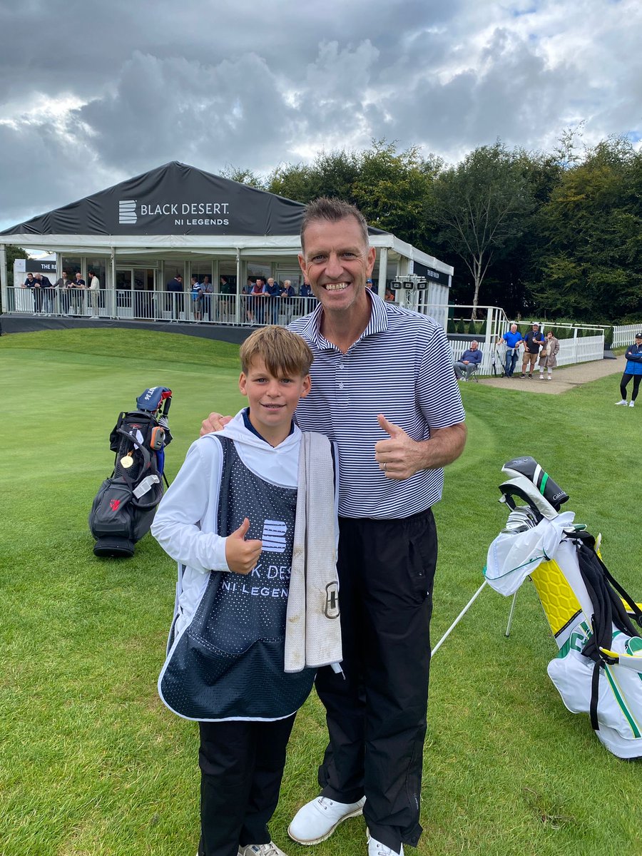 ⁦<a href="/euLegendsTour/">Legends Tour</a>⁩ ⁦<a href="/ItsTradeNation/">Trade Nation</a>⁩ ⁦<a href="/UKEnterprise/">EnterpriseUK</a>⁩ ⁦<a href="/clubs2hire/">Clubs to Hire</a>⁩ ⁦<a href="/LochLomondMalts/">Loch Lomond Malts</a>⁩ four over wasn’t great at the wonderful Galgorm castle but being alongside my new caddy and an old hero was pretty cool, we go again tomorrow 👌⛳️