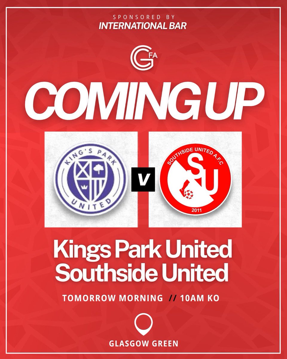 First league game of the season tomorrow.

Should be a good one! 

<a href="/spafaofficial/">Scottish Premier AFA</a> 
<a href="/GlasCollegesFA/">Glasgow Colleges FA</a> 
<a href="/scottish_aff/">AmateurFixturesResultsSCO</a>