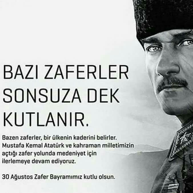 30 Ağustos Zafer Bayramımız Kutlu Olsun.🇹🇷