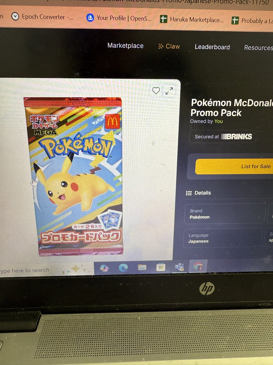 I can tell my IRL scalper that <a href="/beezie_io/">Beezie</a> got me covered!

Thank you!!