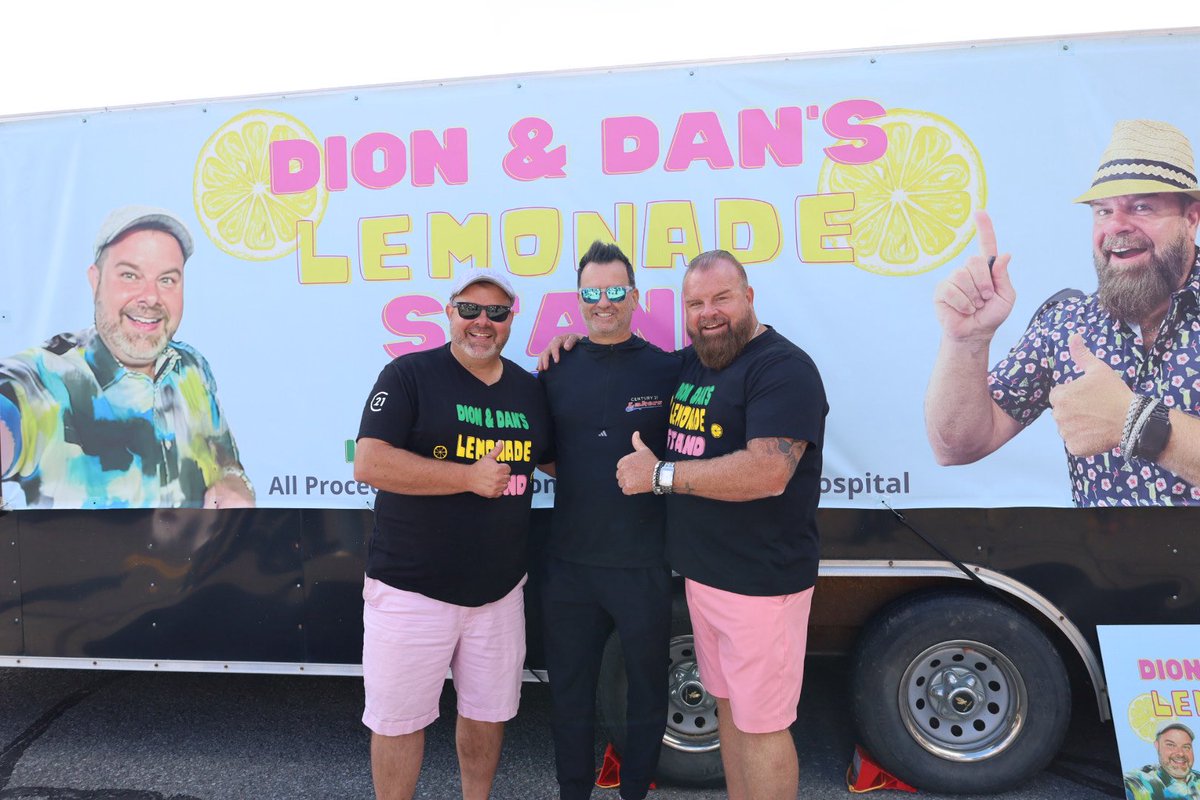 Always happy to support Dion and Dan's Lemonade Stand for <a href="/sickkids/">SickKids Foundation</a> ! Great way to start the long weekend every year.