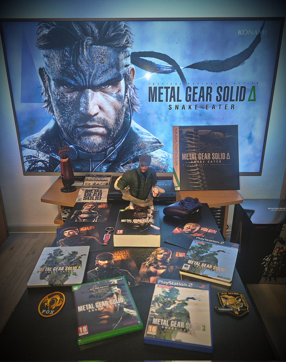 V8Scarface's tweet photo. #MetalGearSolid #MetalGearSolidDelta #MetalGearSolid3 #MGS #MetalGear #HideoKojima #BigBoss #Konami #KojimaProductions #SnakeEater #Snake #DiamondDogs #RevolverOcelot #NakedSnake #DeathStranding #DeathStranding2OnTheBeach https://t.co/wpEz7FVEQZ