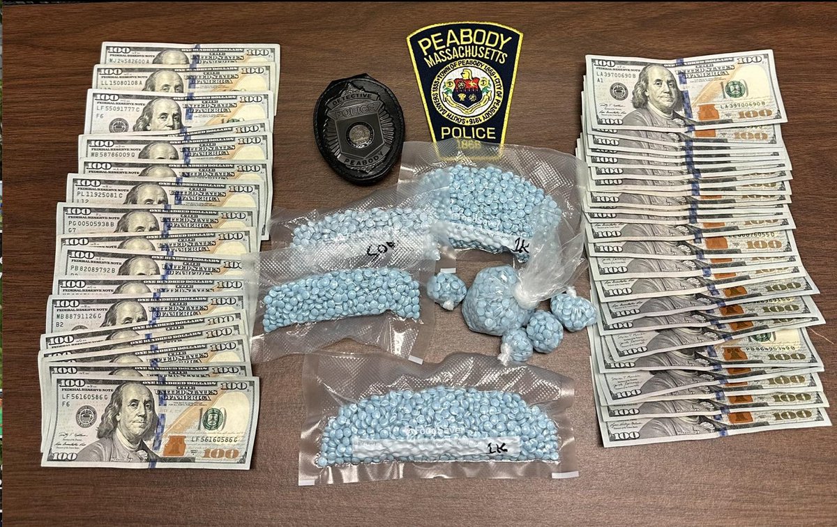 As part of Operation Summer Heat, FBI Boston's North Shore Gang Task Force assisted <a href="/PeabodyPolice/">Peabody Police</a> in arresting 29-year-old Missael Disla, of Peabody, MA, who was wanted on three active drug warrants. Investigators seized approximately 4,000 pressed fentanyl pills and thousands