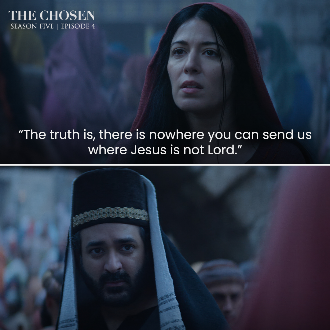 Since Season 1, Mary Magdalene has been confounding the religious leaders with her transformation and wisdom. Why would Season 5, Episode Four be any different?
