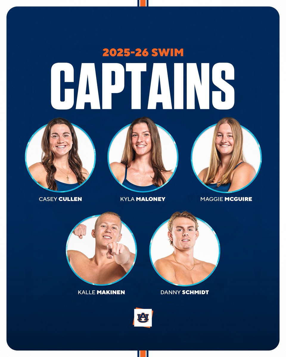 A salute to our 2025-26 Captains 🫡

#WarEagle X <a href="/AuburnTigers/">Auburn Tigers</a>
