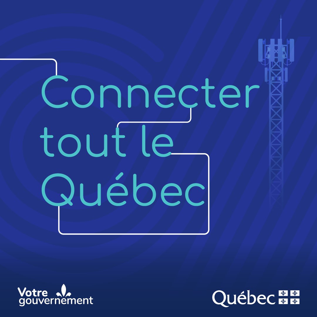 📣 Aujourd’hui, plusieurs parties prenantes se sont réunies à l’occasion de la mise en service de la nouvelle tour cellulaire de Saint-Joseph-de-Mékinac, où le ministre Bélanger a fait une annonce concernant l’Opération couverture cellulaire! 👉 ow.ly/m5R350WOkKE