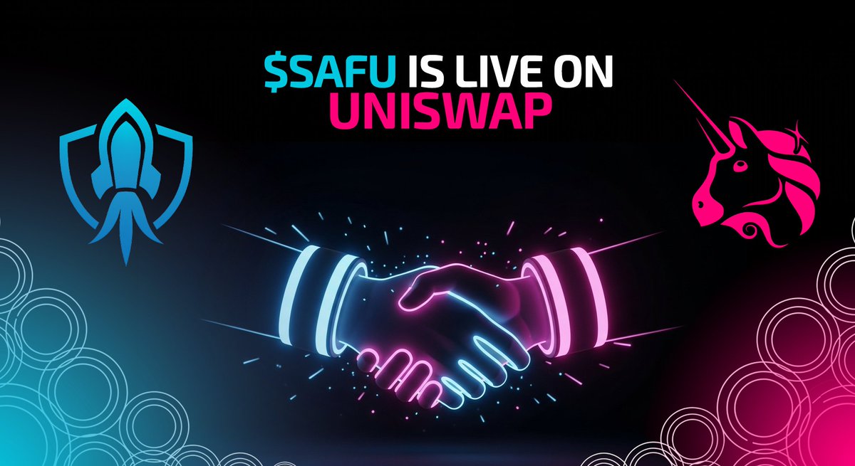 🔥 SafuLauncher’s native token $SAFU is LIVE! 🔥

You can now buy on Uniswap 🚀
👉 First 5 minutes = Whitelist only
👉 Afterwards = open for everyone!

CA: 0x32b9c89248bea35c42fcca76856d31d6d00d3a61

Tax &amp; Max Wallet Timeline
- Whitelist: 25% tax | 0.5% max wallet
- First 5 mins: