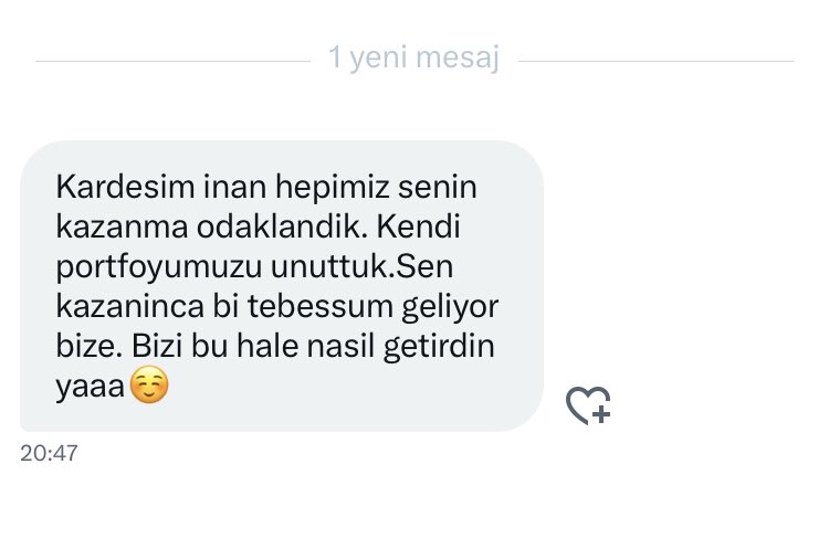 Arkadaşlar yaşadığım yerlerde, eş dost akraba herkes ne yaşadığımı bilmeden sadece yargıladıkları için. Şöyle 2 cümle, anlayış, nezaket,adamlık beni mutlu ediyor. Onlarca mesaj geliyor,İşiniz rast gitsin.