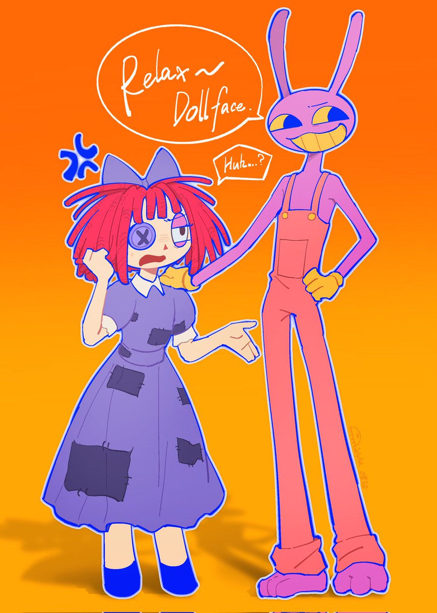 #TheAmazingDigitalCircus  #TADC  
#jaxTADC #ragatha  #tadcfanart