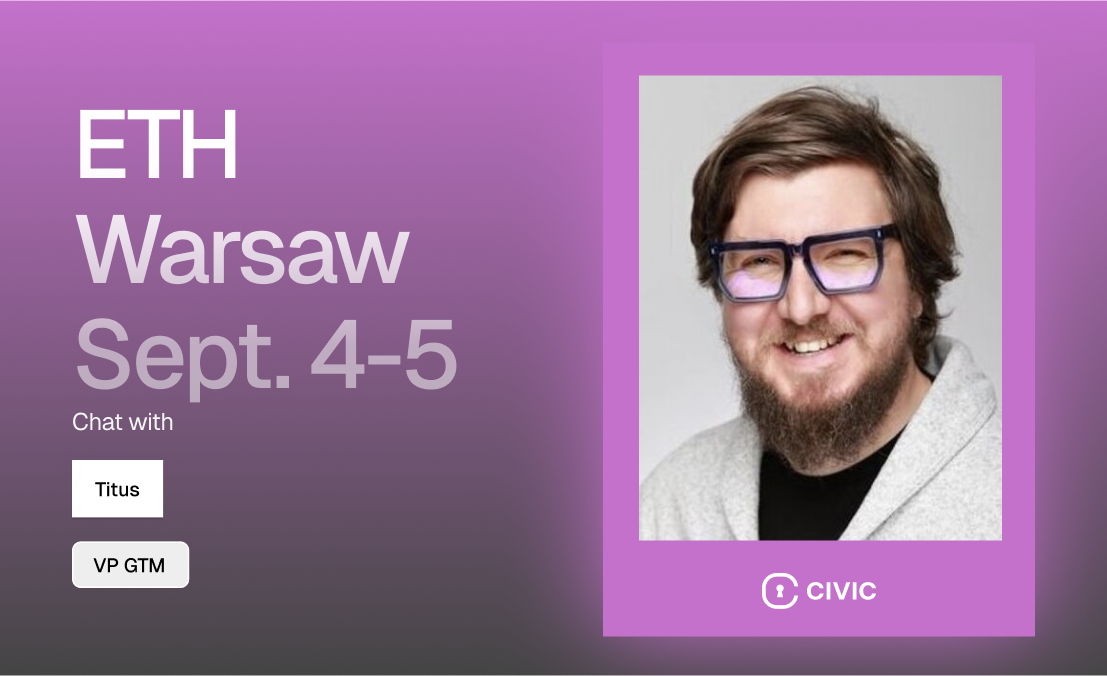 Headed to <a href="/ETHWarsaw/">ETHWarsaw 🧜‍♀️🇵🇱</a>?

Make sure to say hello to <a href="/titus_k/">Titus Capilnean</a>!