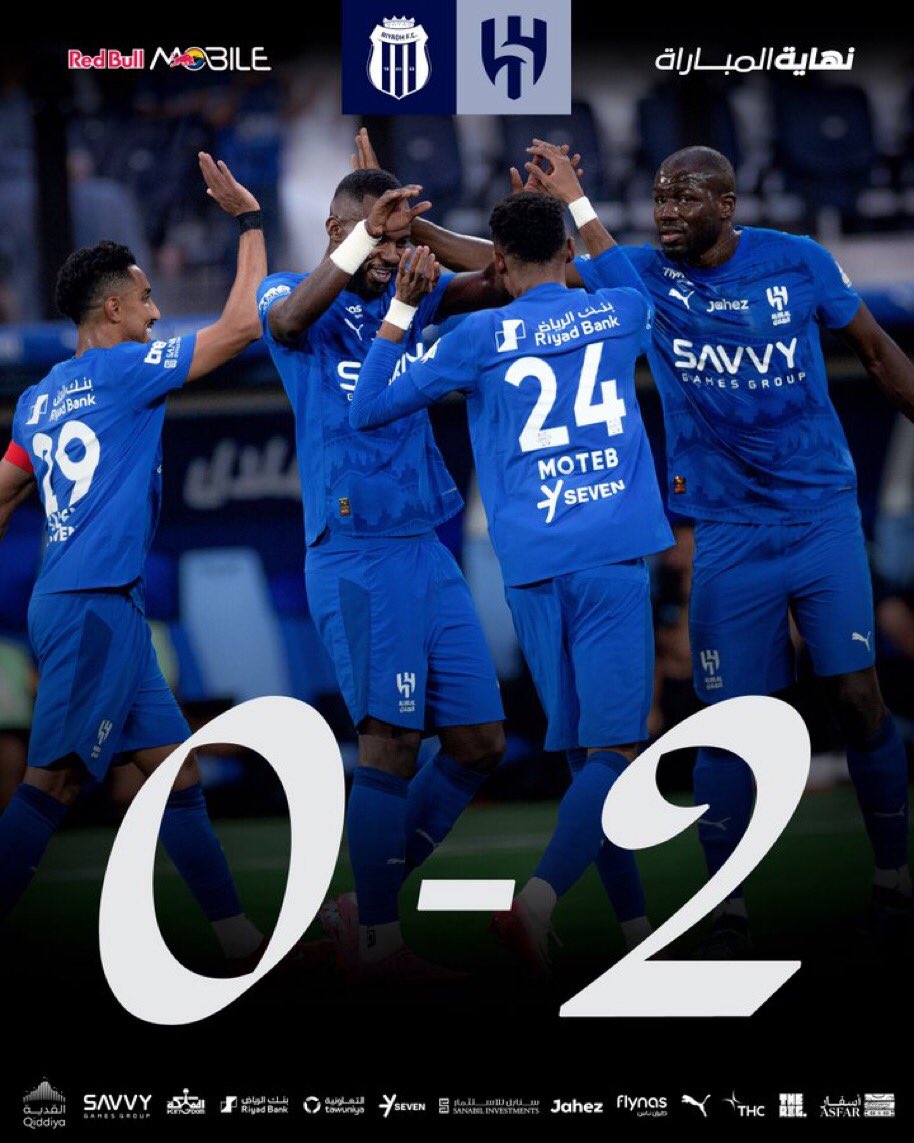 الف مبروك للزعيم الأزرق وبالتوفيق لأصفر القصيم في مباراته امام #الكركمي #الهلال_الرياض
#النصر_التعاون