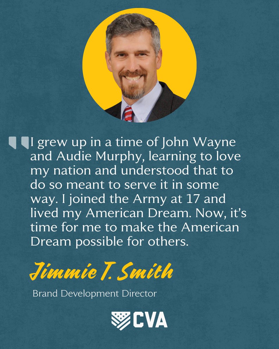 ConcernedVets's tweet image. From the Screaming Eagles of the 101st Airborne to the all-American 82nd, @JimmieTSmith is proud of his 20 years of service in the U.S. Army, and he continues serving with CVA. Service is ingrained within CVA, and our team’s daily dedication reflects that.