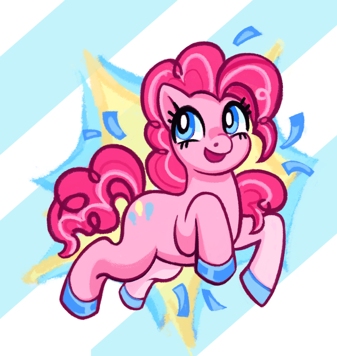 no se que comentar 

#fanarts #mylittlepony #pinkypie #pony