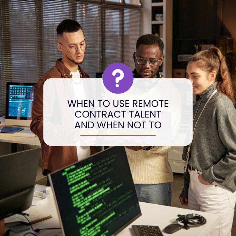 staff_it_agency's tweet image. Not every role should be contract-based. But in key moments, remote devs = game-changers:

⚡ Move fast w/o headcount
🧠 Plug skill gaps (AI, DevOps, mobile)
🚀 Test &amp;amp; scale quickly

Use them to grow — not just survive.

#ContractTalent #TechHiring #ScalableTeams