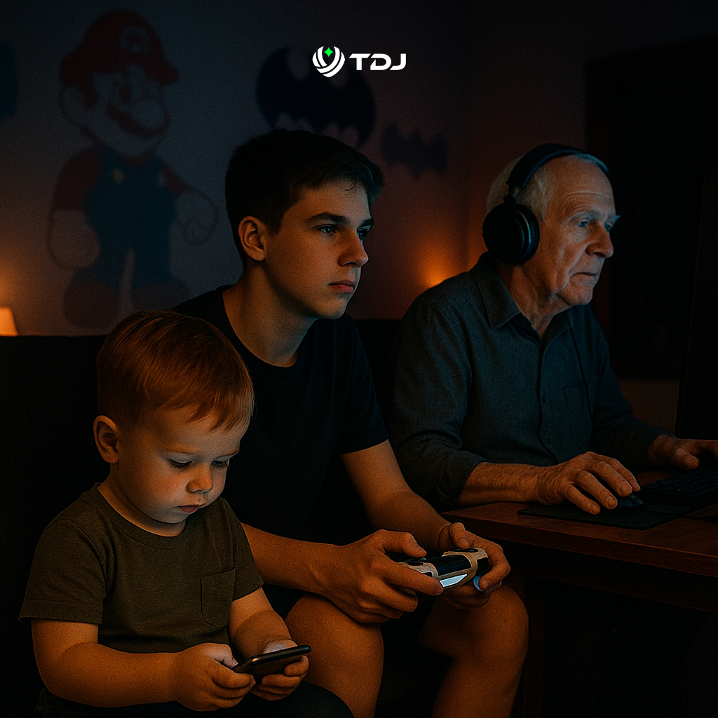 Hoy no celebramos un juego.

Celebramos a quienes encontraron en el gaming una forma de resistir, de soñar, de pertenecer.
A quienes crecieron jugando. Y a quienes siguen jugando para no dejar de crecer.

🎮 Feliz Día del Gamer 🏆

TDJ - donde se conecta la comunidad.