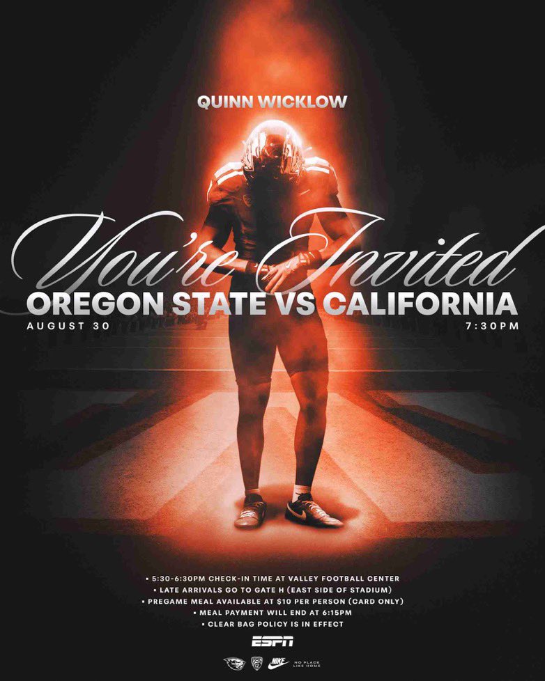 Quinn Wicklow (@qwicklow32) on Twitter photo Can’t wait to be down in Corvallis tomorrow!
<a href="/coach_cavanaugh/">Mike Cavanaugh</a>
<a href="/jhspdxfootball/">Jesuit Crusader Football</a>
<a href="/JordanJ_/">Jordan Johnson</a>
<a href="/BrandonHuffman/">Brandon Huffman</a> Can’t wait to be down in Corvallis tomorrow!
<a href="/coach_cavanaugh/">Mike Cavanaugh</a>
<a href="/jhspdxfootball/">Jesuit Crusader Football</a>
<a href="/JordanJ_/">Jordan Johnson</a>
<a href="/BrandonHuffman/">Brandon Huffman</a>