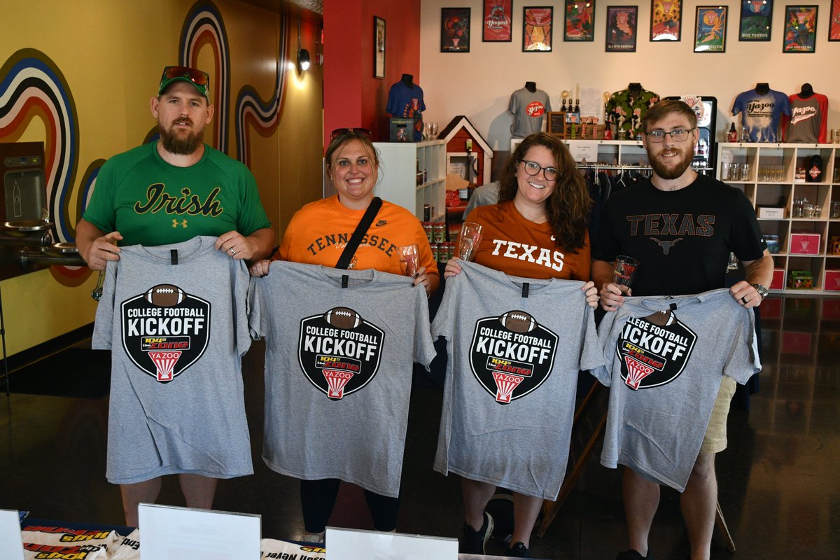 Kicking Off The College Football Season at <a href="/YazooBrew/">Yazoo Brewing Company</a> 🍻