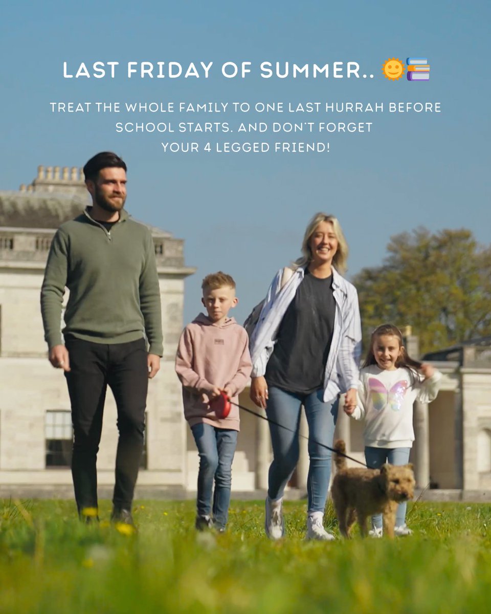 Last Friday of Summer = Time for One Final Family Adventure.. 🌞 #FurryFriendFriday

School's starting soon - why not treat the WHOLE family (furry friends included! 🐾 ) to a perfect end-of-summer getaway in beautiful Fermanagh?

✓ Family + Pet-friendly rooms
✓ Stunning