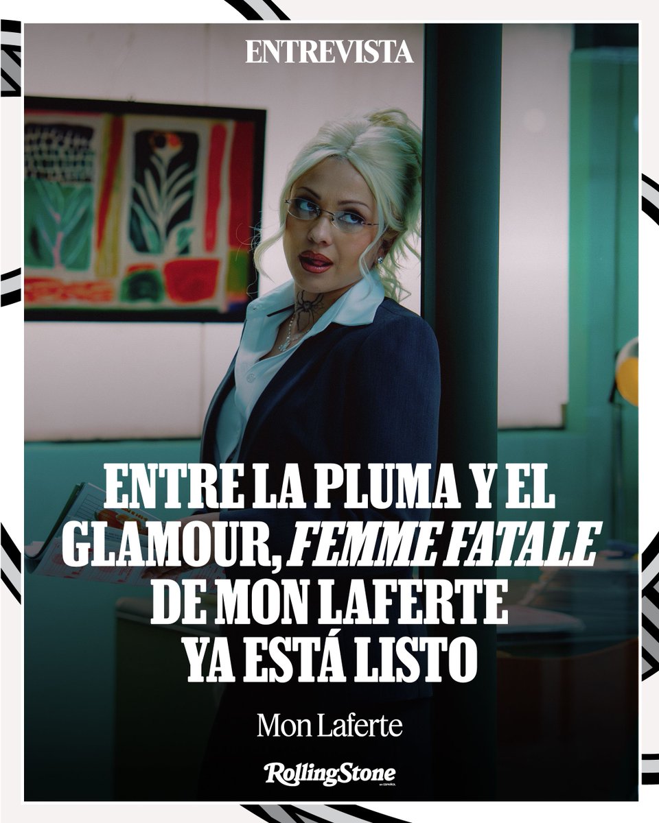 💿 Mon Laferte prepara su próximo álbum ‘Femme Fatale’, donde explora la dualidad de la mujer poderosa y sensual frente a su fragilidad. Lee la entrevista completa aquí. 👇

#RollingStoneEnEspañol #Entrevista

es.rollingstone.com/entre-la-pluma…