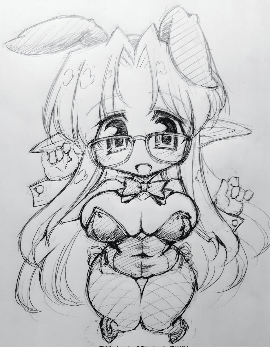 #無言で眼鏡娘をあげる見た人もやる 