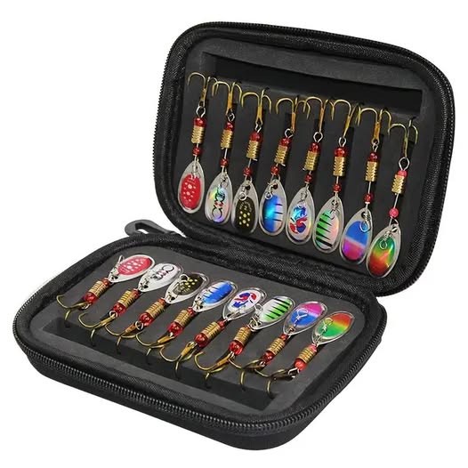 scultoutdoorST's tweet image. Land your next big catch with the 16pcs Metal Spinner Bait Set! 📷 Bright colors, lifelike designs, and sharp hooks make these lures perfect for bass, trout, and more.
\#FishingGear #SpinnerBait #CatchMoreFish #OutdoorAdventure
scultimateoutdoorstore.com/.../16pcs-meta…