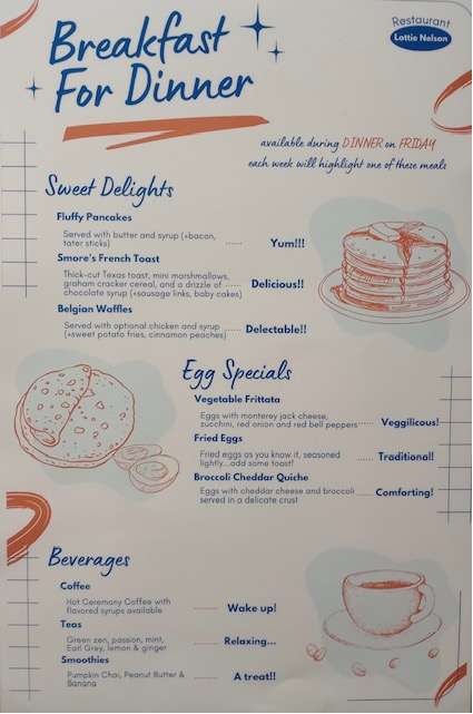 Messiah Dining tweet media