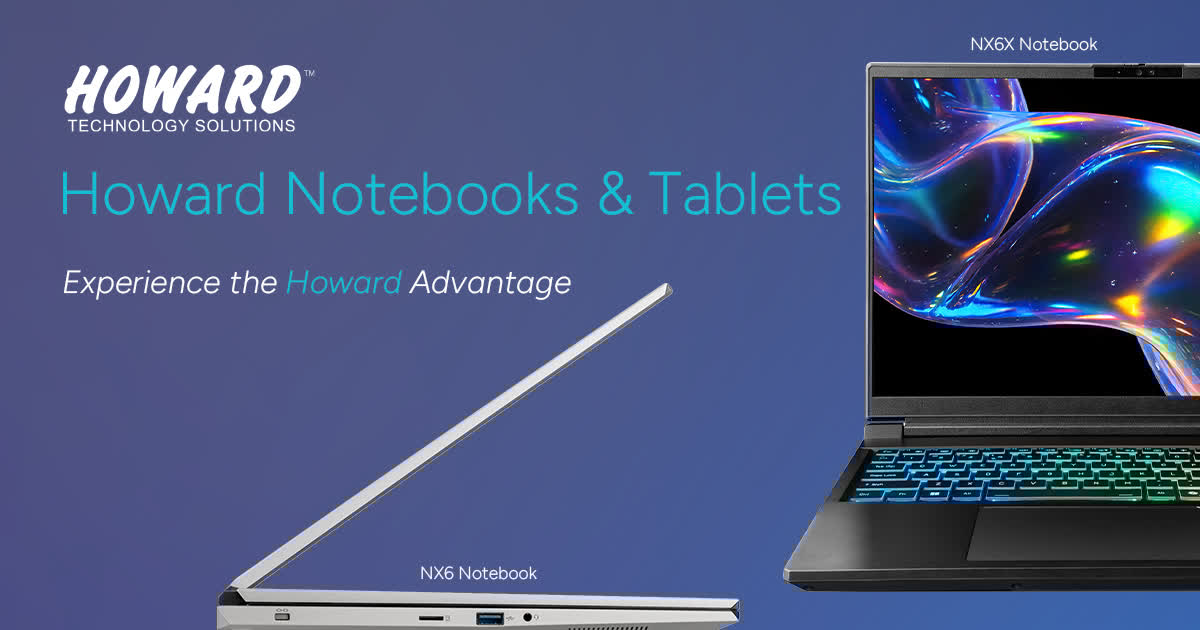 howardcomputer's tweet image. Built for how you work.
Howard notebooks and tablets are designed to adapt to your day—whether you're presenting in a meeting, remote learning, or catching up on emails on the go.
Lear... bit.ly/4lPmYHq
#HowardTech #SmartWorkTools #AdaptableTech #AffordablePerformance