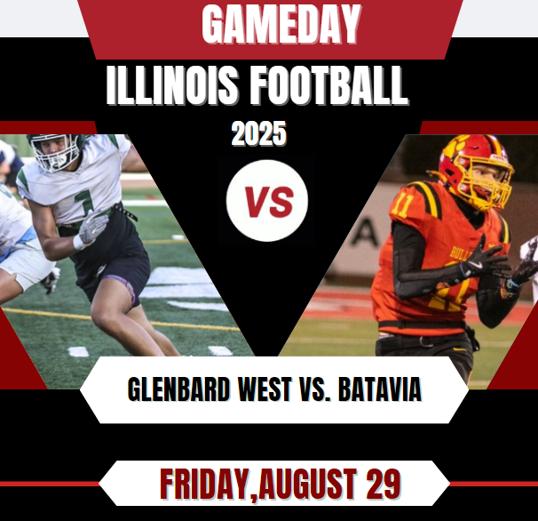 🚨 Game Week 🚨
🏈 Glenbard West vs. Batavia
📆 Friday,August 29
⏰ @ 7p.
🎥 bit.ly/45moUR4

<a href="/GWHilltoppers/">Glenbard West HS</a> <a href="/HitterFootball/">Hitter Football</a> <a href="/CoachSchultz23/">Coach Schultz</a> <a href="/GWBoosters/">GB West Boosters</a> <a href="/BataviaFootball/">Batavia Football</a> <a href="/BataviaAthletic/">BataviaAthletics</a> <a href="/ethan_kroeger77/">Ethan Kroeger</a> <a href="/Ericlopezbt24/">Eric lopez</a> <a href="/AJRay21/">AJ Rayford QB</a>