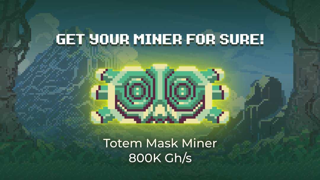 rollercoin_com's tweet image. 🌞Summer Never Ends Giveaway is here🌞
Join now and claim the Rare Totem Mask with 800K Gh/s ! 🎭
Don’t Miss This Chance: gleam.io/Q6b0i/summer-n…