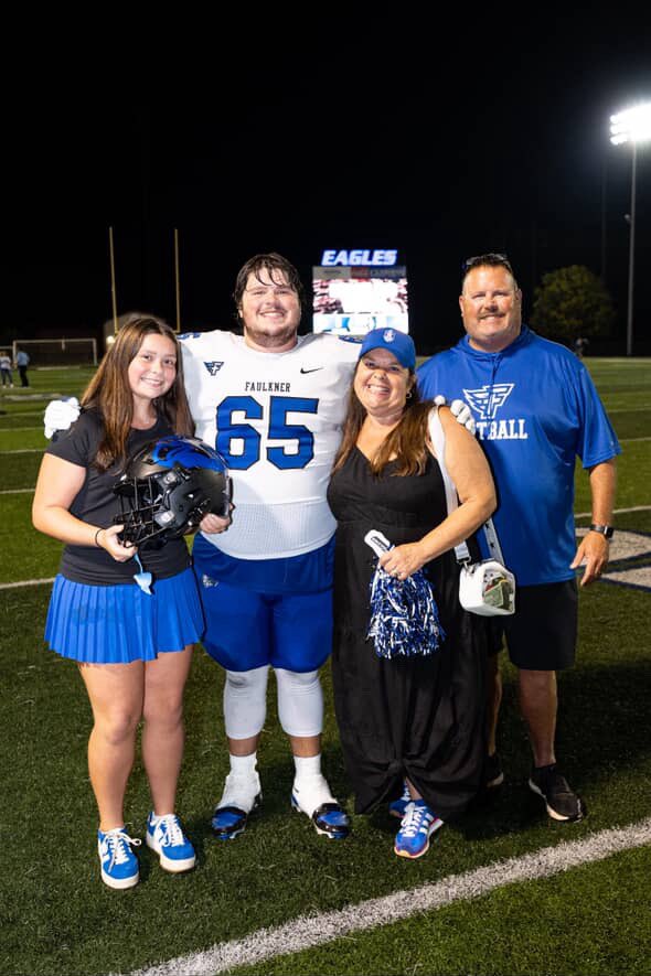 Far from satisfied. <a href="/dayne_brown/">Dayne Brown</a> <a href="/CoachNAnderson/">Nick Anderson</a> <a href="/Coach_BTurner/">Bobby Turner</a> <a href="/FaulknerFTBL/">FaulknerFootball</a>