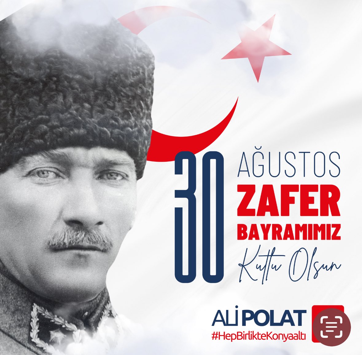 Tarihin dönüm noktalarından biri olan 30 Ağustos Zafer Bayramı’nı, milletimizin bağımsızlık ve özgürlük iradesinin en güçlü sembolü olarak büyük bir gurur ve coşkuyla kutluyoruz.
Gazi Mustafa Kemal Atatürk’ün önderliğinde, milletimizin imkânsızlıklar içinde gösterdiği eşsiz