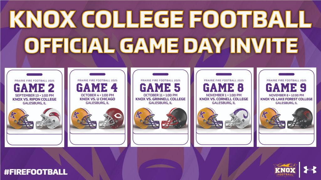 Thank you to <a href="/CoachDoughtyp/">Peyton Doughty</a> for the official gameday invite <a href="/CSmithScout/">Chris Smith</a> <a href="/west10sports/">West Tennessee High School Athletics</a> <a href="/FB_KnoxCollege/">Knox College Football</a>