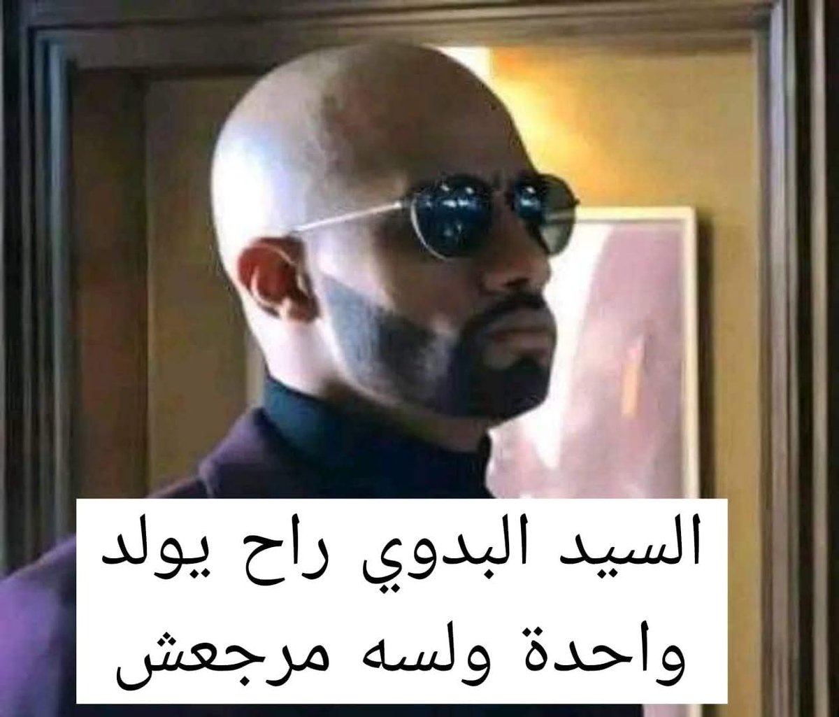 بيقولك كان فيه شاب بيصلي في السيد البدوي وقال اذاكر هنا شوية وإذ فجأة دخل واحد مسك في المقام وقال ياسيد يابدوى مراتي بتولد اقف معاها والراجل ساب المقام ومشي
نص ساعة ودخل كمان واحد مسك في المقام وقال يا سيد يا بدوى ابني بيمتحن اقف جنبه. 
رد الشاب وقاله