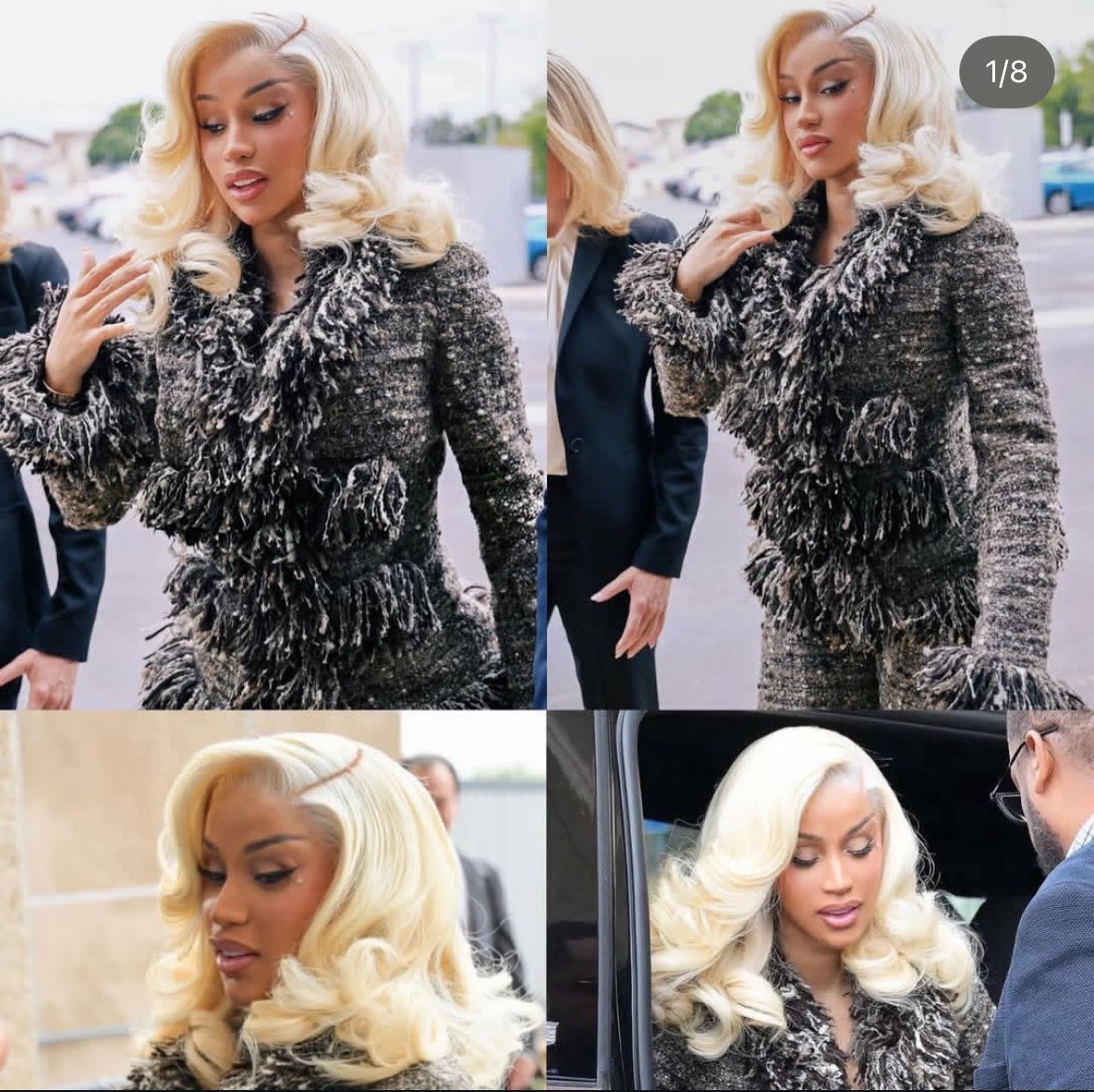 MRoyalsg's tweet photo. Hair by @tokyostylezz for @iamcardib trail court appearance https://t.co/pUmtNCureZ
