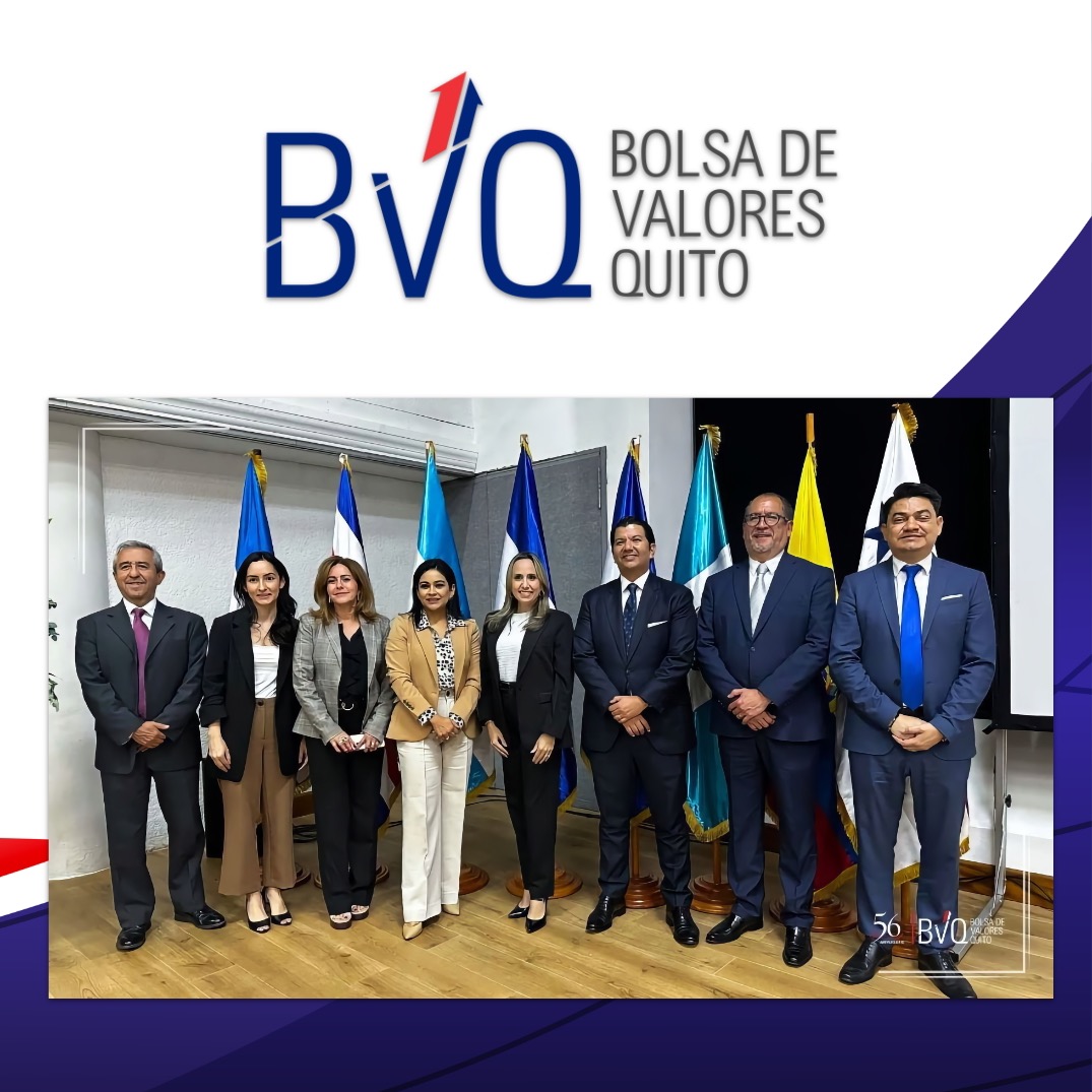 La <a href="/valoresbvq/">Bolsa de Valores Quito</a> participa en la 7ma edición de #FIMVA, el evento bursátil más importante de la región 🌎 organizado por la <a href="/bvnsagt/">Bolsa de Valores GT</a> 

📍 28-29 de agosto | La Antigua Guatemala
🇪🇨 Representación ecuatoriana: Fiducia, Banco Bolivariano y Simed, reflejando el dinamismo del mercado de
