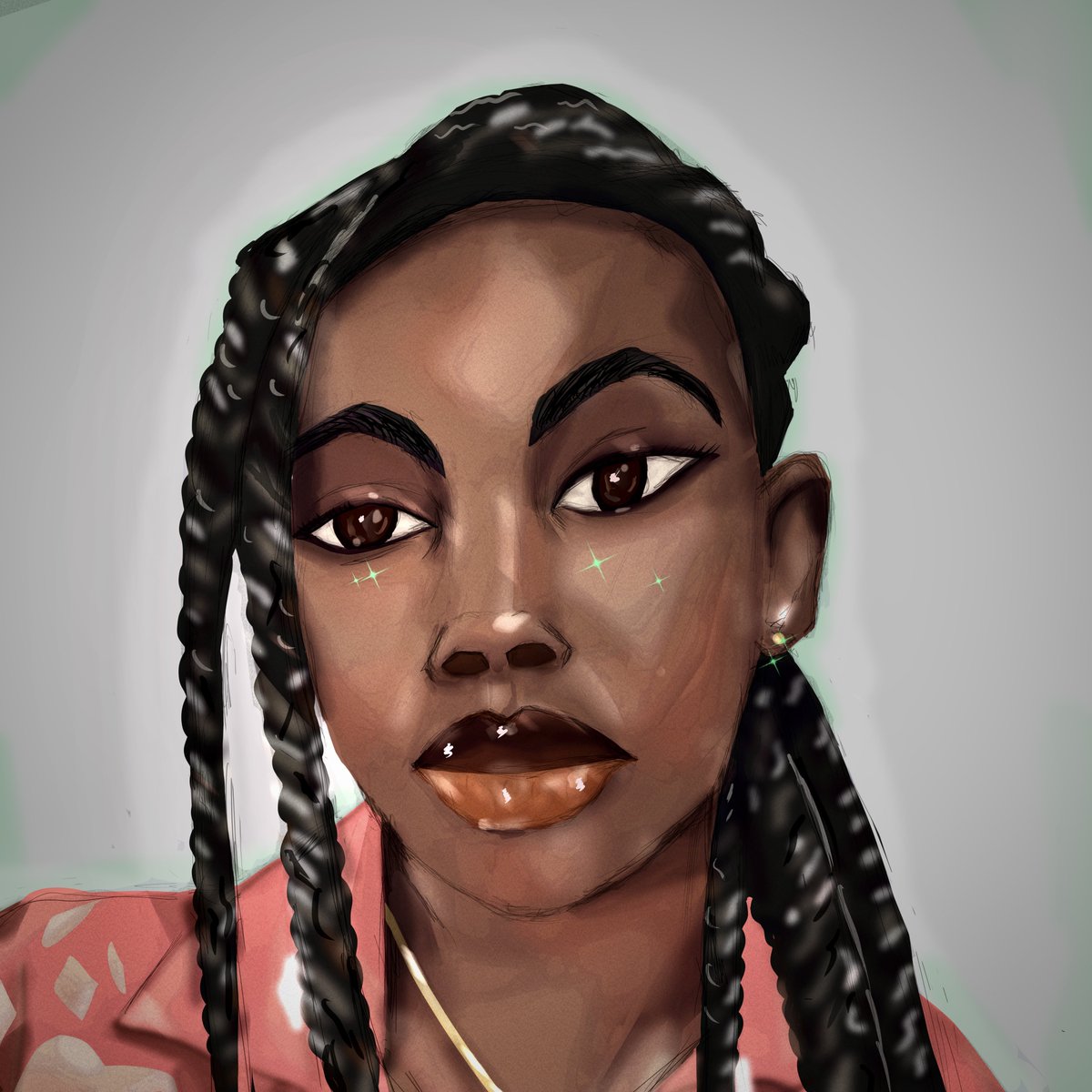 mhi_racle's tweet image. Practice sketch 

Think I’ll start drawing males now 😂

#2d #2dart #artist #CLIPSTUDIOPAINT #ghanaartist #sketch #black